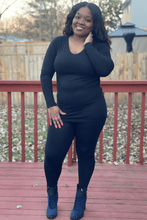 Load image into Gallery viewer, V neck legging set
