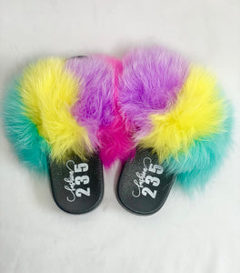 Sorbet Fur slides- Big kids (full coverage)