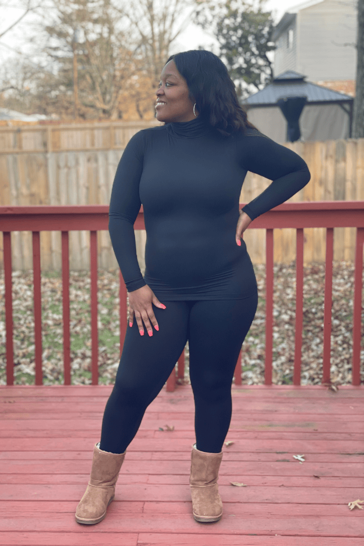 Turtleneck Legging Set